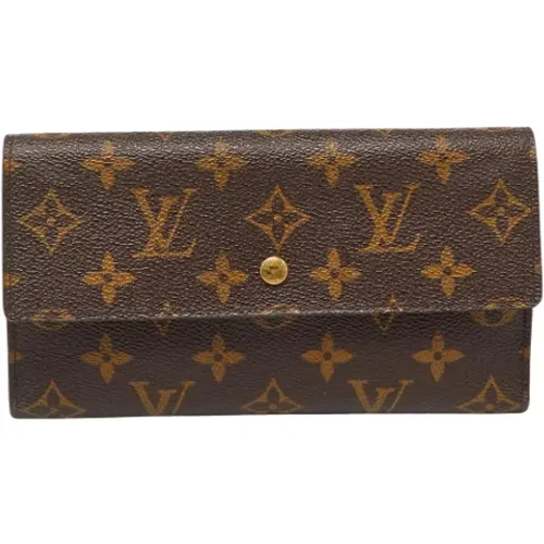 Pre-owned Coated canvas wallets , female, Sizes: ONE SIZE - Louis Vuitton Vintage - Modalova