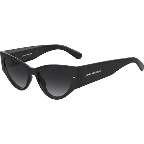 Grey Shaded Sunglasses CF 7032/S , female, Sizes: 53 MM - Chiara Ferragni Collection - Modalova