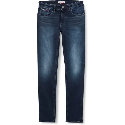 Casual Stoffhosen , Herren, Größe: W33 L32 - Tommy Hilfiger - Modalova