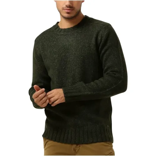 Herren Rundhals Strickpullover , Herren, Größe: XL - DSTREZZED - Modalova