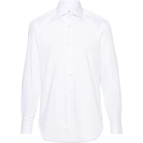 Cotton Blend Shirt , male, Sizes: 3XL, 4XL, 5XL - Barba - Modalova