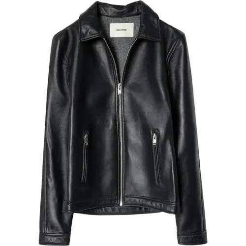 Bali Leather Jacket , male, Sizes: XL - Zadig & Voltaire - Modalova