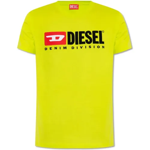 ‘T-Diegor-Div’ T-Shirt , Herren, Größe: M - Diesel - Modalova