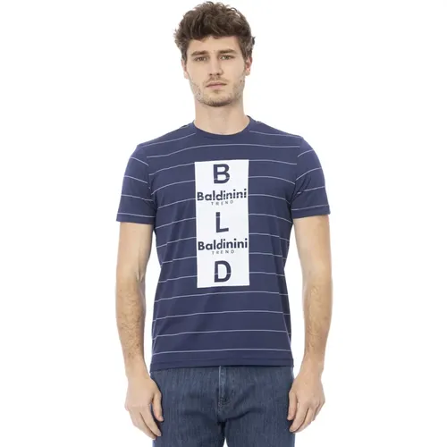 Kurzarm Rundhals T-Shirt Baldinini - Baldinini - Modalova