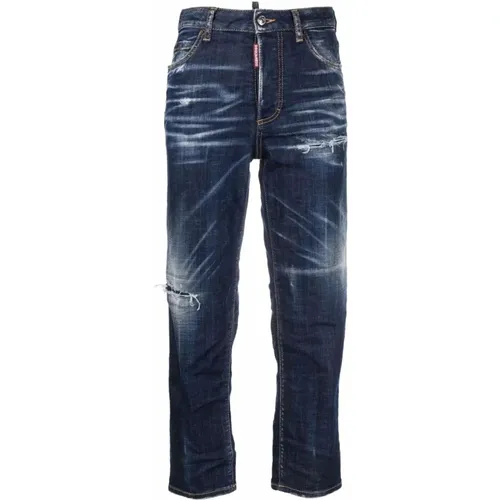 Gerade Jeans , Damen, Größe: S - Dsquared2 - Modalova