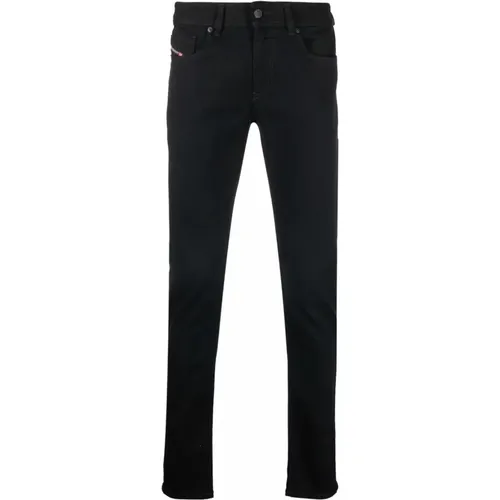 Jeans Front Button Zip Closure , male, Sizes: W30, W29, W32, W34, W31 - Diesel - Modalova