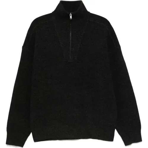 Grauer Wollmischstrickpullover , Herren, Größe: XL - Isabel marant - Modalova