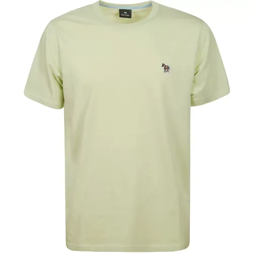 Zebra Badge Cotton T-Shirt , male, Sizes: M - Paul Smith - Modalova