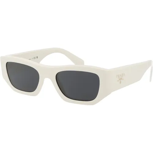 Stylish Sunglasses with Unique Design , unisex, Sizes: 53 MM - Prada - Modalova
