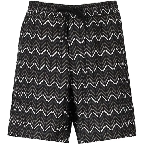 Multicolor Bermuda Shorts , male, Sizes: L, XL, M, 2XL, S - Emporio Armani - Modalova