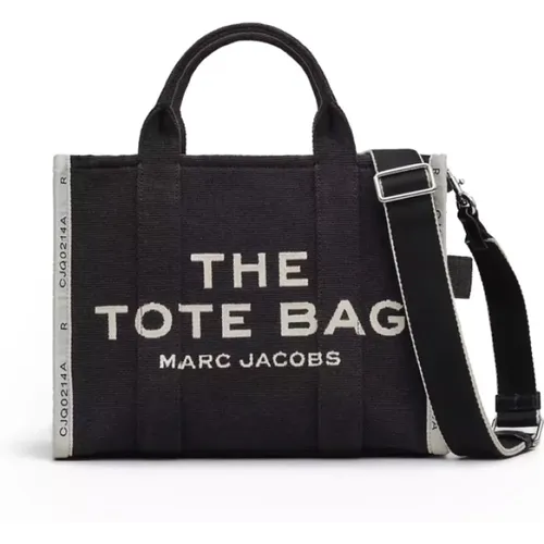 Schwarze Beige Tote Tasche Medium - Marc Jacobs - Modalova