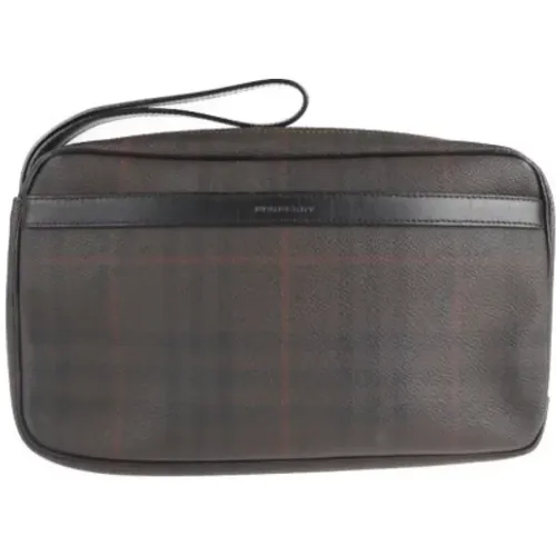 Pre-owned Fabric clutches , female, Sizes: ONE SIZE - Burberry Vintage - Modalova