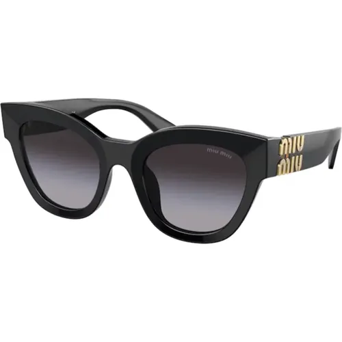 Modern Feminine Square Sunglasses , unisex, Sizes: 51 MM - Miu Miu - Modalova