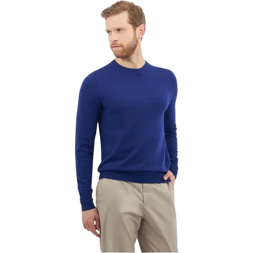 Lambswool Crew-Neck Pullover , Herren, Größe: M - Brooks Brothers - Modalova