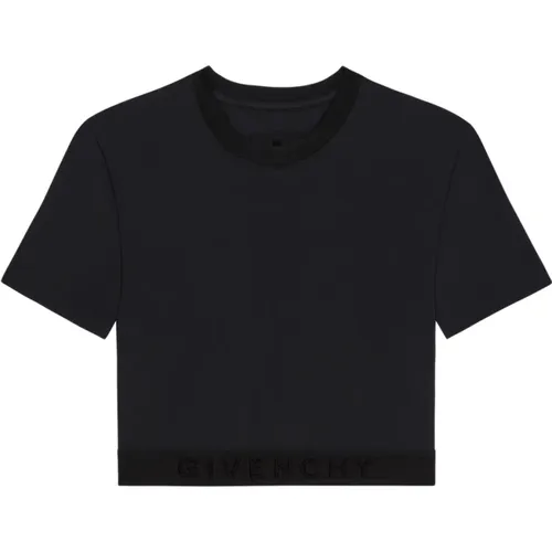 Crew Neck T-shirts and Polos , female, Sizes: XS - Givenchy - Modalova