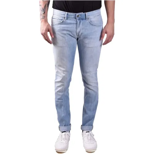 Slim-fit Upgrade Jeans for Men , male, Sizes: W32 - Dondup - Modalova