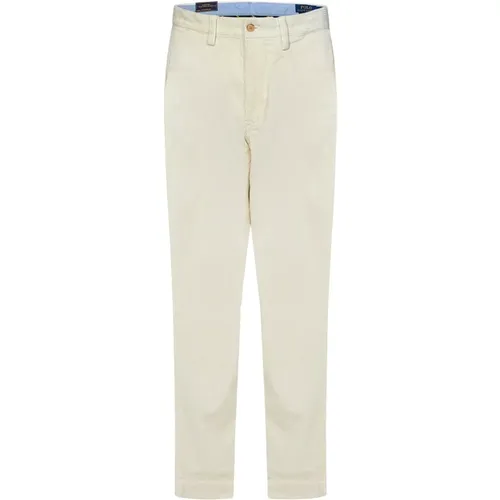 Trousers with Pony Embroidery , male, Sizes: W32, W31, W30, W34 - Polo Ralph Lauren - Modalova