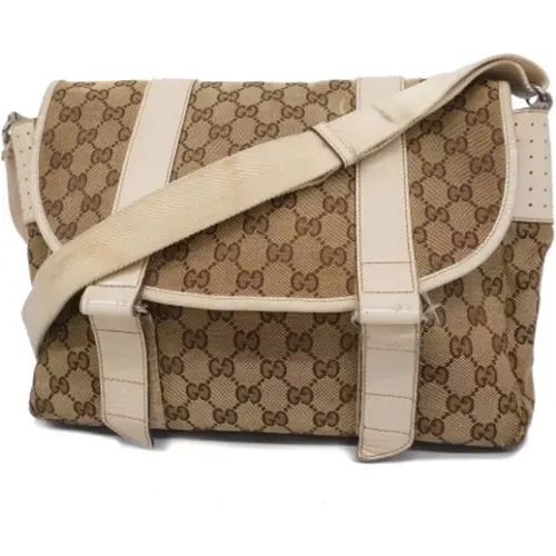 Pre-owned Canvas gucci-bags , female, Sizes: ONE SIZE - Gucci Vintage - Modalova