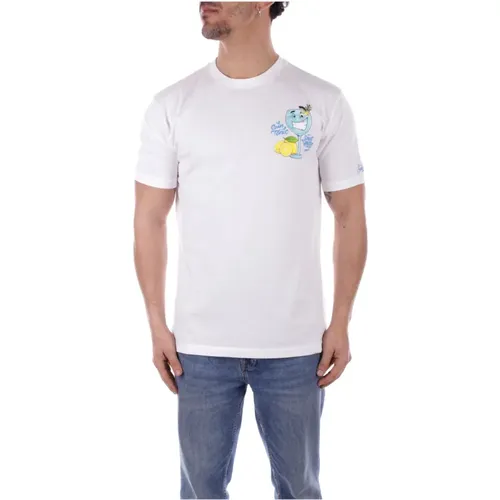 T-shirts and Polos , male, Sizes: L, XL, 2XL - Saint Barth - Modalova