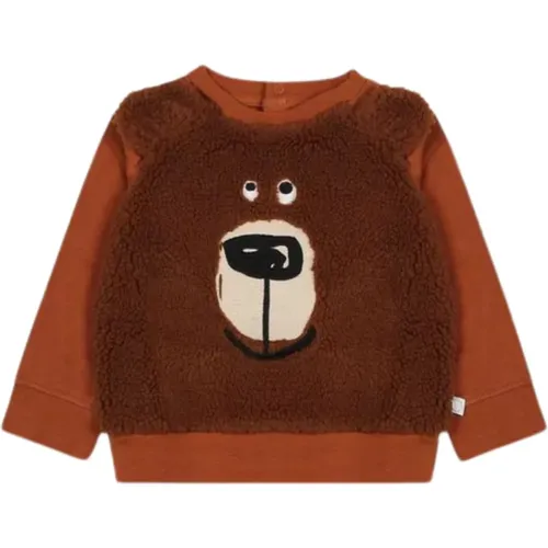 Brauner Bärenpullover Kinder - Stella Mccartney - Modalova