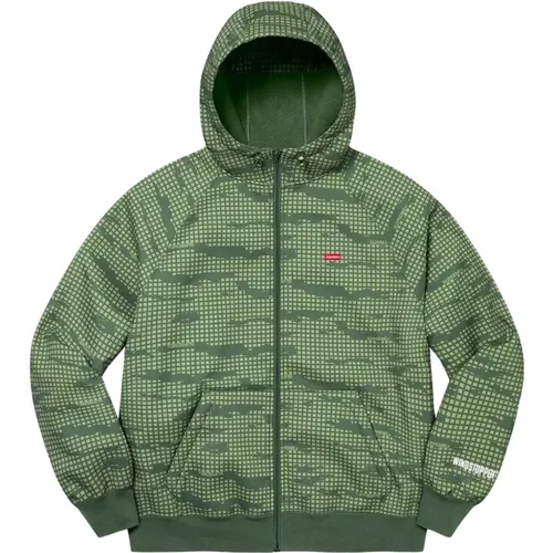 Limitierte Auflage Windstopper Kapuzenpullover Oliv Camo - Supreme - Modalova