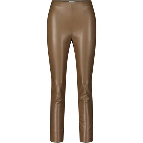 Faux Leather Pull-On Pants Sabrina , Damen, Größe: XL - Seductive - Modalova