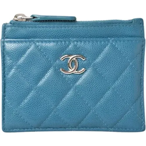 Pre-owned Leather wallets , female, Sizes: ONE SIZE - Chanel Vintage - Modalova