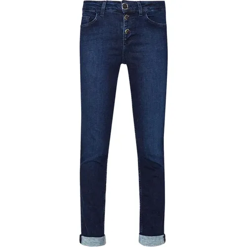 Denimblaue Jeans für Damen , Damen, Größe: W32 - Liu Jo - Modalova