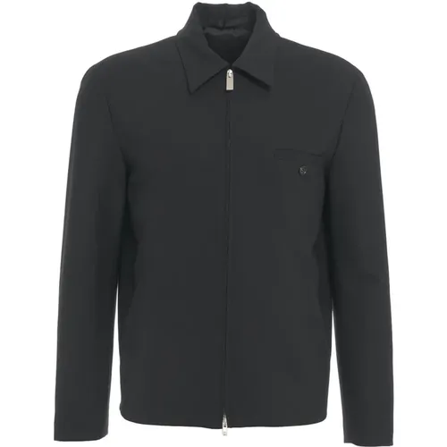 Men's Clothing Jackets & Coats Ss24 , male, Sizes: L - Paolo Pecora - Modalova