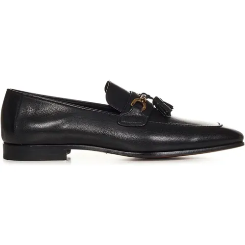 Leather Loafer Shoes with Tassels , male, Sizes: 6 1/2 UK, 6 UK - Tom Ford - Modalova