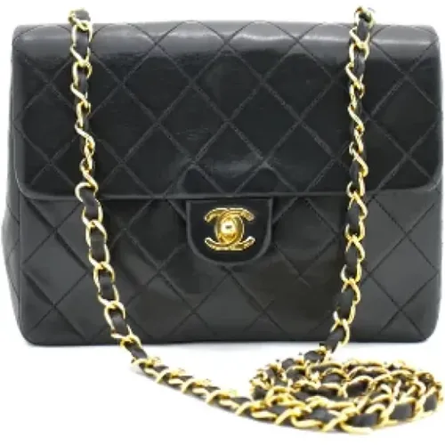 Pre-owned Leather chanel-bags , female, Sizes: ONE SIZE - Chanel Vintage - Modalova