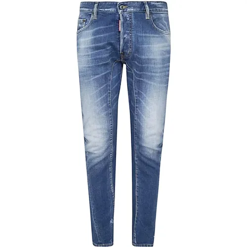 Slim Fit Jeans , male, Sizes: L - Dsquared2 - Modalova