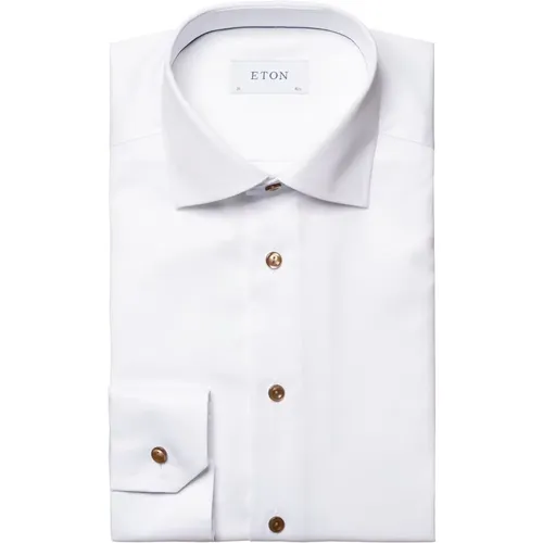 Contemporary Fit Shirt , male, Sizes: 6XL, 4XL, 3XL, 2XL - Eton - Modalova