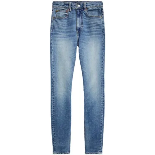 High Waist Skinny Jeans Tompkins , Damen, Größe: W29 - Polo Ralph Lauren - Modalova