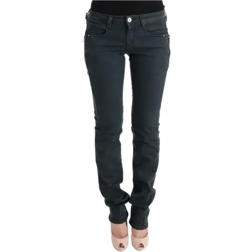 Graue Superslim Denim Jeans , Damen, Größe: W27 - Costume National - Modalova