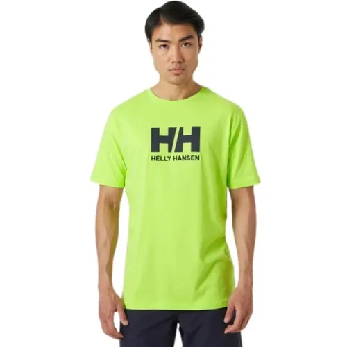 Klisches Logo T-Shirt , Herren, Größe: M - Helly Hansen - Modalova