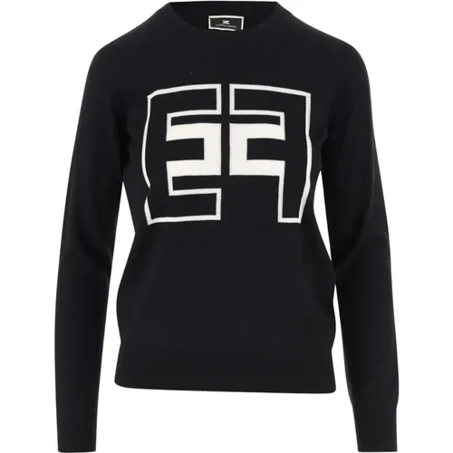 Sweatshirts Hoodies , Damen, Größe: M - Elisabetta Franchi - Modalova