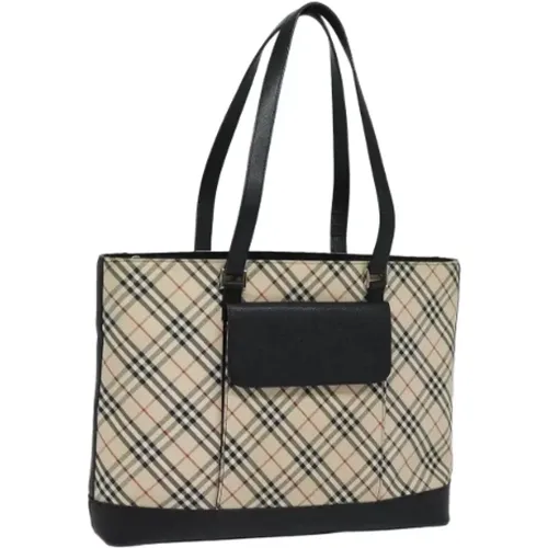 Pre-owned Canvas totes , female, Sizes: ONE SIZE - Burberry Vintage - Modalova