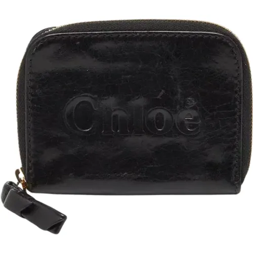 Pre-owned Canvas wallets , female, Sizes: ONE SIZE - Chloé Pre-owned - Modalova