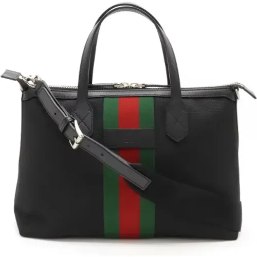 Pre-owned Canvas gucci-bags , female, Sizes: ONE SIZE - Gucci Vintage - Modalova