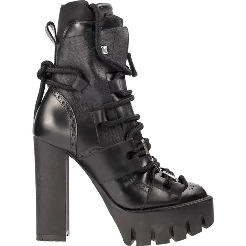 Ankle Boots, Style S83J202Sjj1507 , female, Sizes: 3 UK - Dsquared2 - Modalova