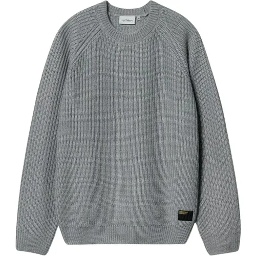 Strukturierter Raglan-Pullover , Herren, Größe: M - Carhartt WIP - Modalova