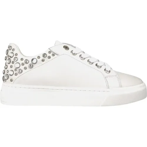 Studded Leder Sneaker mit Plateausohle , Damen, Größe: 42 EU - Alma en Pena - Modalova