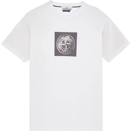 Casual Cotton T-shirt , male, Sizes: L - Stone Island - Modalova
