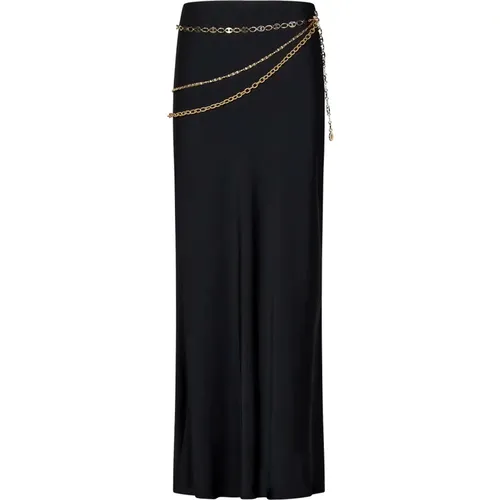 Side Zip Skirt , female, Sizes: XS, M, S - Paco Rabanne - Modalova