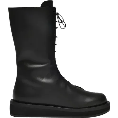 Leather boots , female, Sizes: 2 UK - Neous - Modalova