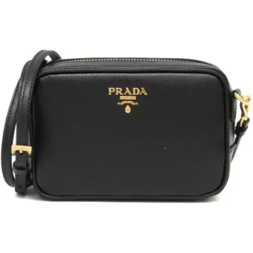 Pre-owned Leather prada-bags , female, Sizes: ONE SIZE - Prada Vintage - Modalova