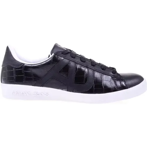 Casual Sneakers für Männer und Frauen , Herren, Größe: 39 1/2 EU - Armani Jeans - Modalova