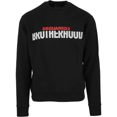 Sweatshirts , Herren, Größe: S - Dsquared2 - Modalova