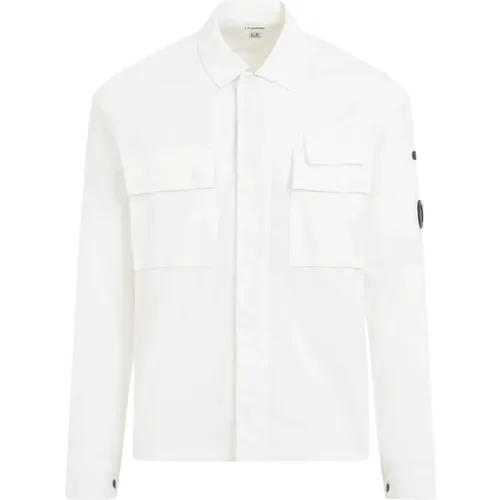 Cotton Shirt Classic Style , male, Sizes: XL, L - C.P. Company - Modalova